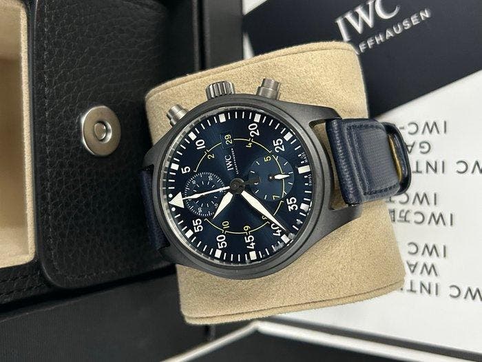 IWC - Pilot Chronograph Blue Angel - IW389008 - Heren - 2020, Sieraden, Tassen en Uiterlijk, Horloges | Antiek