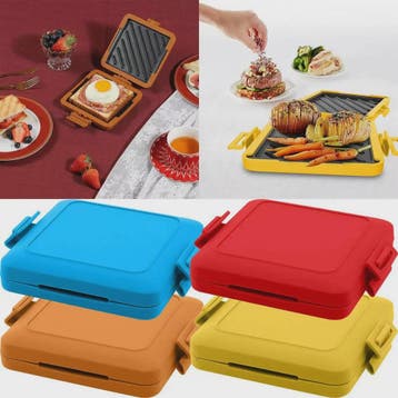 Compacte Magnetron Sandwichmaker voor Ontbijt en Lunch, Verzenden, Nieuw