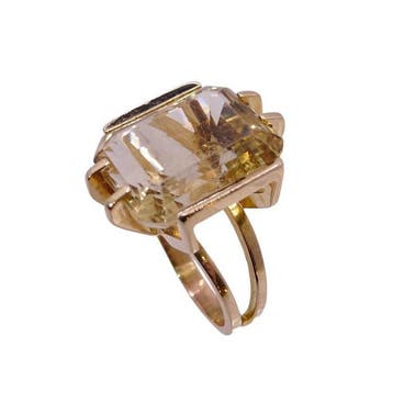Ring - 18 karaat Geel goud, Nieuw