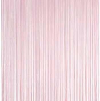 Deurgordijn draadgordijn draadje gordijn 100x250cm LICHTROZE, Nieuw