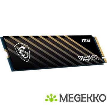MSI SPATIUM M371 1TB M.2 PCI Express 4.0 3D NAND NVMe, Computers en Software, Harde schijven, Verzenden, Nieuw, MSI