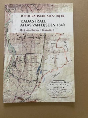 Topografische Atlas Kadastrale Atlas Eijsden - 1840 - 44 blz, Boeken, Verzenden, Nieuw