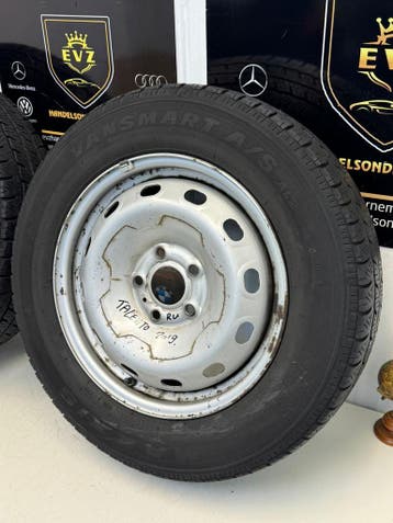 2 stuks 205/65R16C Fiat Talento bj.2019 velgen met banden, Gebruikt, 16 inch, Banden en Velgen, 205 mm