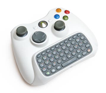 Microsoft Xbox 360 Chatpad voor Controller - Wit, Verzenden, Zo goed als nieuw
