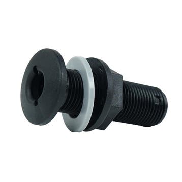 TruDesign Huiddoorvoer Extra Sterk Kunststof Zwart-60 mm (2, Watersport en Boten, Bootonderdelen, Ophalen of Verzenden, Nieuw