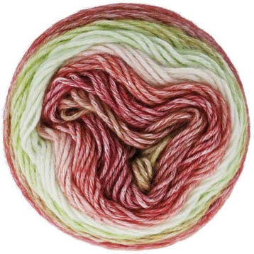 Scheepjes Stone Washed Flow - 17 Yuletide - Katoen-mix Gar, Ophalen of Verzenden, Nieuw