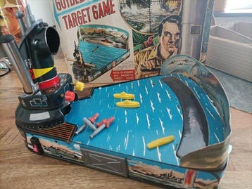 Alps - Blikken speelgoed - Guided Missile Target Game -