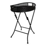 Levi bijzettafel 55x38x62 cm - zwart, Ophalen of Verzenden, Nieuw, Zwart