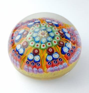 Perthshire Glass Scotland - Presse-papier - 8 Spoke