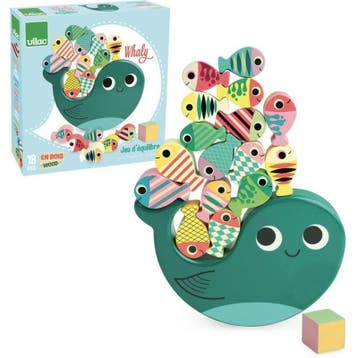 Vilac houten balanceerspel walvis e van €23,99 voor €11,99, Ophalen of Verzenden, Nieuw