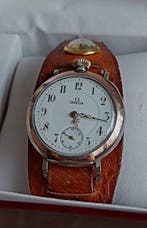 Omega - Trench watch silver 1910 s original - Heren -, Nieuw