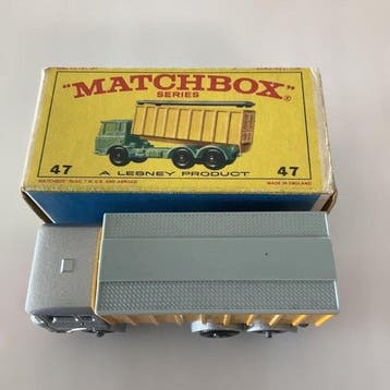 Matchbox - Model vrachtwagen - DAF Tipper Container Truck, Nieuw
