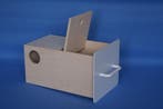 3008 Nestkast parkietenblok hout 16x29x14.5 cm hoog, Ophalen of Verzenden, Nieuw
