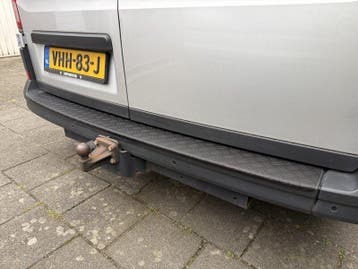 Aluminium bumper beschermer VW Crafter 2017> zwart, Ophalen of Verzenden, Nieuw