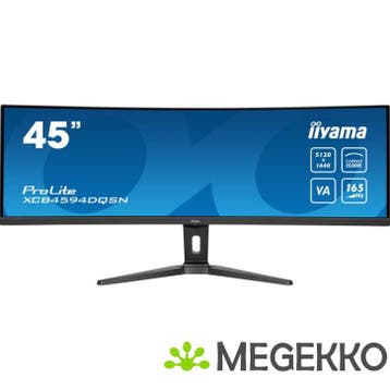 Iiyama ProLite XCB4594DQSN-B1 45  Ultrawide Quad HD 165Hz, Verzenden, Nieuw, Iiyama
