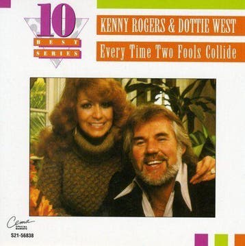 Kenny Rogers and Dottie West - Everytime Two Fools Collide, Ophalen of Verzenden, Gebruikt