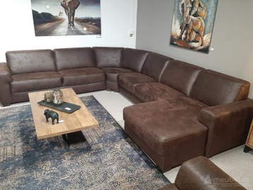 Hoekbank Voorburg - hoekbanken, Huis en Inrichting, Nieuw, Stof