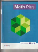 Math-Plus - VWO/Gymnasium Wiskunde B boek1 9789402002515, Boeken, Schoolboeken, Verzenden, Zo goed als nieuw, J. Gademan
