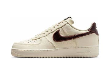 Nike Air Force 1 Low 07 Soft Pearl Brown Croc, Nieuw