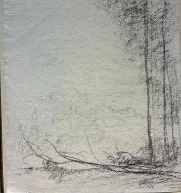 Camille Corot (1796-1875), Kring van - Paysage de l’école de
