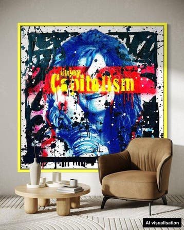 Mikko - Janis Joplin Enjoy Capitalism Strap - XL [Unq 1/1]