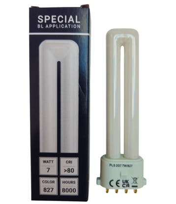 SL Spaarlamp 4-pins PL-S 7W/827/4P | 2G7, Ophalen of Verzenden, Nieuw