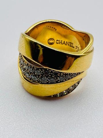 Chanel - Ring - 18 karaat Geel goud - Zeldzaam antiek, Nieuw
