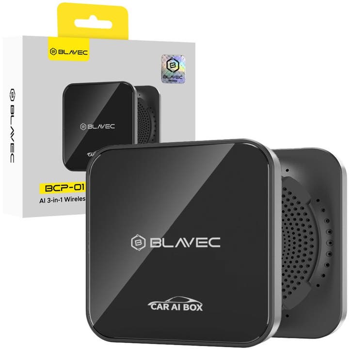 Blavec - 3-in-1 Wireless Carplay & Android Auto Box - BCP..., Telecommunicatie, Autoladers, Nieuw, Verzenden