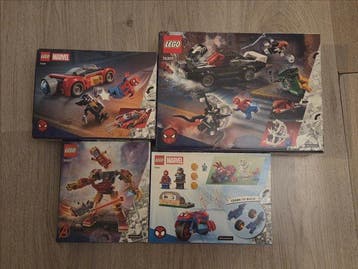 Lego Set - Marvel, Spider-Man - Spider-Man vs Venom Muscle, Nieuw
