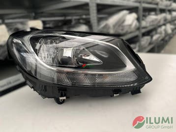 KOPLAMP W205 RECHTS A2059066502, Verzenden, Gebruikt, Mercedes-Benz