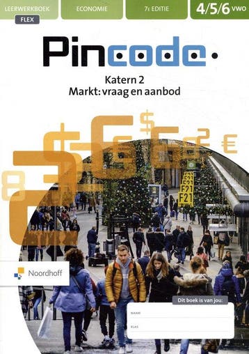 Pincode KTRN 2 vwo Markt: vraag en aanbod Flex 2, Boeken, Verzenden, Gelezen