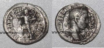 Denier 221 235 221 235 Severus Alexander zilver Denar, Verzenden