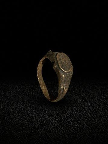 Oud-Romeins, Keizerrijk Brons Ring - 1e tot 3e eeuw na