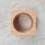 HOCHO Servetring – Vierkant – 50x50x30 mm – Beukenhout, Ophalen of Verzenden, Nieuw