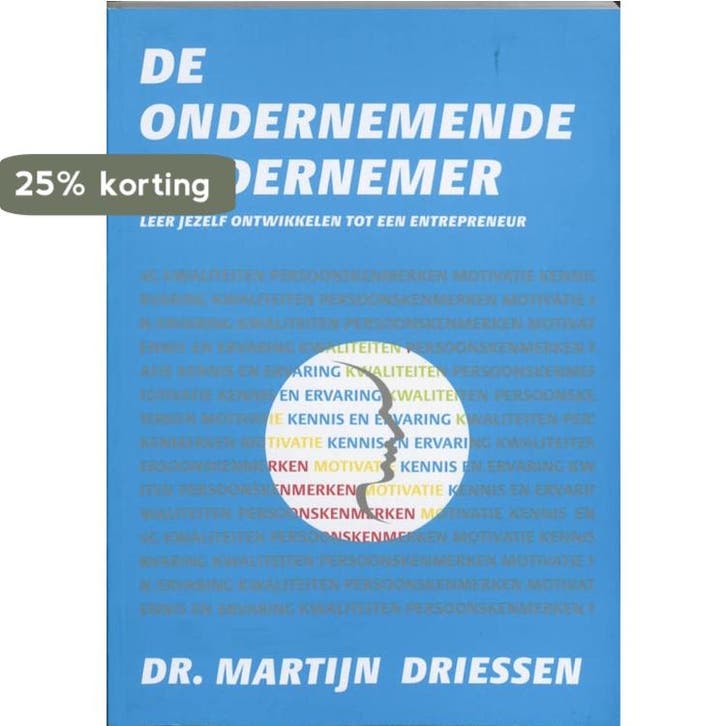 De ondernemende ondernemer 9789081101950 Martijn P. Driessen, Boeken, Economie, Management en Marketing, Gelezen, Verzenden