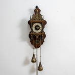 Zaandam/Zaanse klok - W. Haid - Hout, Messing, Fluweel -