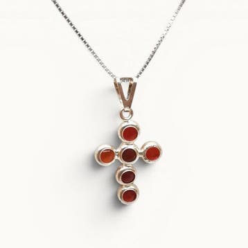 Zilver - Ketting met hanger - handgemaakt, Antiek en Kunst