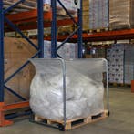 Houder voor knapzak of afvalzak 1400 liter - verzinkt -