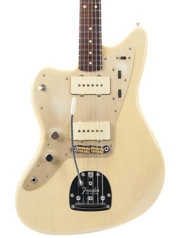 Fender Jazzmaster Customshop 1962 Lefty Vintage Blonde 2017, Ophalen of Verzenden, Zo goed als nieuw, Solid body, Fender