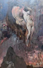 Antonio Rizzi (1869-1940) - Senza titolo, Antiek en Kunst