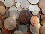 kilo munten per soort  Kilo wereld - Nederland, Ophalen of Verzenden, Overige landen, Losse munt, Zilver