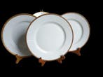 Haviland - Bord (4) - Porselein - Limoges Goud 24 karaat