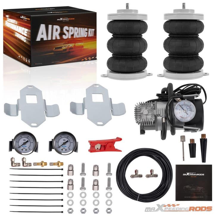 Luchtvering Z6 achteras + compressor kit tweekringssystee..., Auto-onderdelen, Ophanging en Onderstel, Nieuw, Fiat, Verzenden