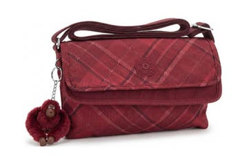 Kipling Schoudertas Rood, Verzenden, Zo goed als nieuw, Rood