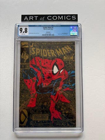 Spider-Man #1 - Gold Edition - CGC 9.8 - 1 Graded comic -, Boeken, Nieuw