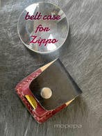 Zippo - Handmade Genuine Leather case for Zippo lighter -, Verzamelen, Rookartikelen, Aanstekers en Luciferdoosjes, Nieuw