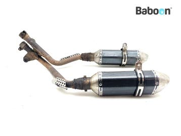 Uitlaatdemperset Sport Honda FMX 650 2004-2007 (FMX650 RD12), Motoren, Verzenden, Gebruikt
