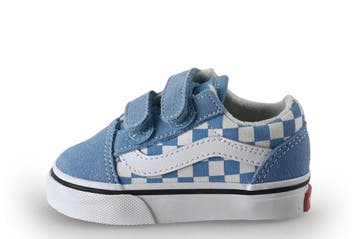 Vans Sneakers Jongens in maat 19 Blauw, Jongen of Meisje, Schoenen, Zo goed als nieuw, Vans