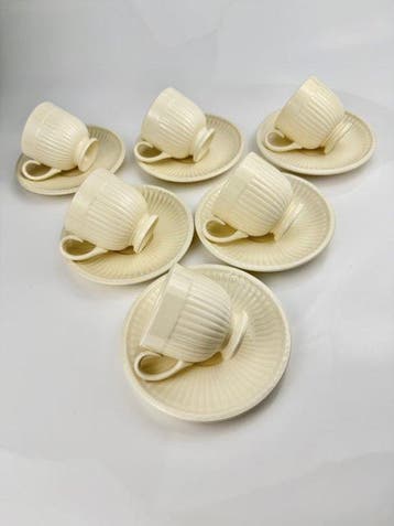 Wedgwood - Theeservies (12) - Aardewerk - Edme / jaren, Antiek en Kunst