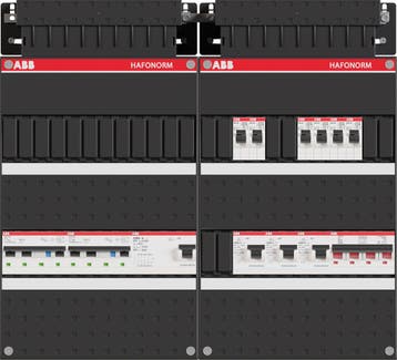ABB Hafonorm PV-EV-WP-Groepenkast | HS 40A - 4 x ALS 63A, Ophalen of Verzenden, Nieuw, Groepenkast